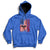 Mothman Cryptid Cryptozoology American Flag Hoodie - Wonder Print Shop