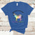Her Fight Is My Fight Rare Disease Awareness Support Rare Warrior Rainbow Zebra T Shirt - Wonder Print Shop