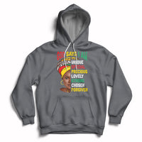 God Says I Am Bible Melanin Girl Black History Month Pride Hoodie - Wonder Print Shop
