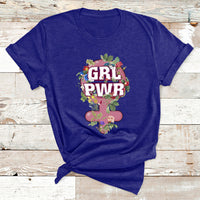 Grl Pwr Girl Power Feminist Women's Day March T Shirt - Wonder Print Shop