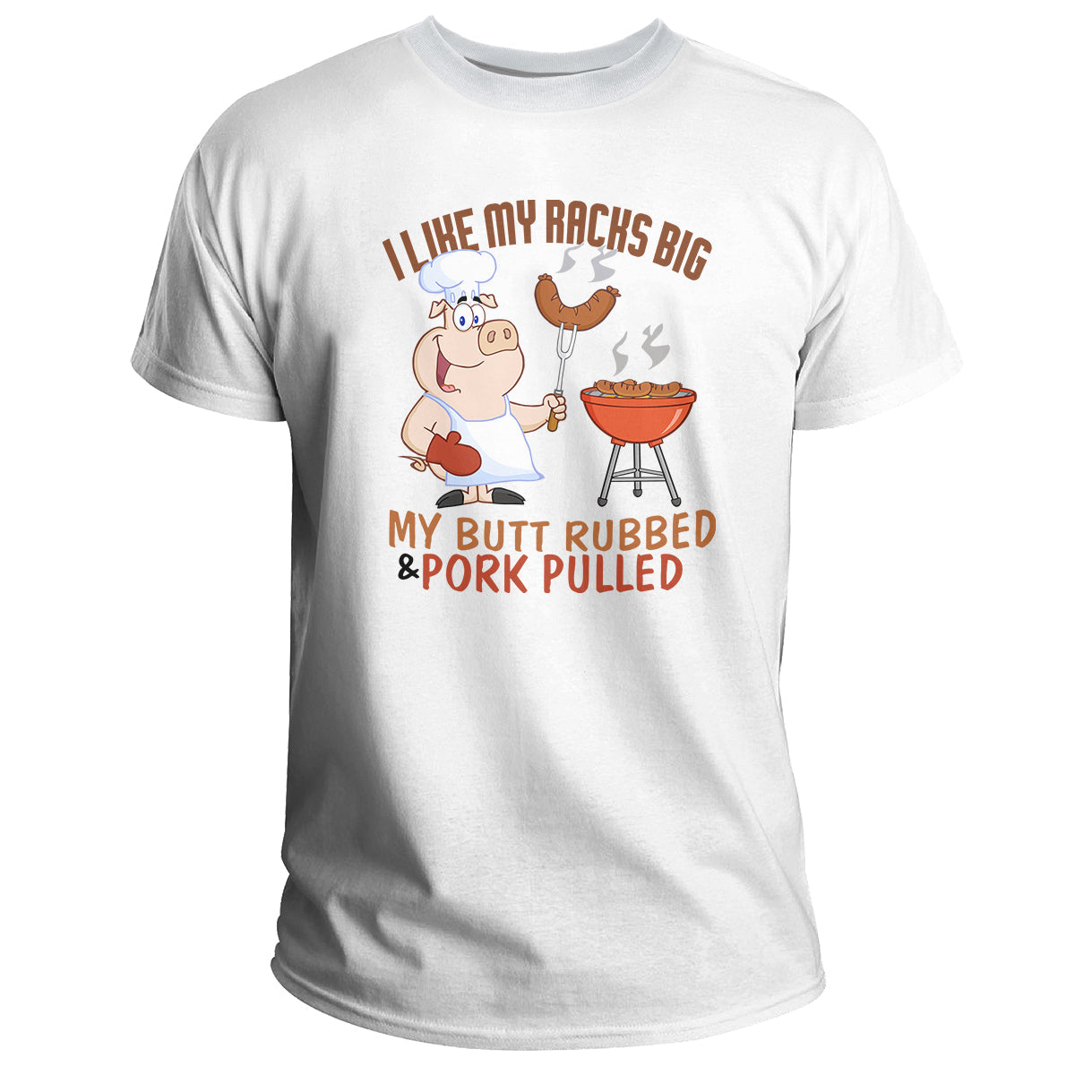 Cool Grilling For Men Women Pork Rub Smoking BBQ Meat Smoker, BBQ T Shirt - Wonder Print Shop