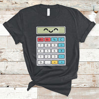 Number Day Math Day Calculator Costume I Am A Calculator Let's Have Fun With The Numbers T-Shirt - Wonder Print Shop