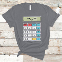Number Day Math Day Calculator Costume I Am A Calculator Let's Have Fun With The Numbers T-Shirt - Wonder Print Shop