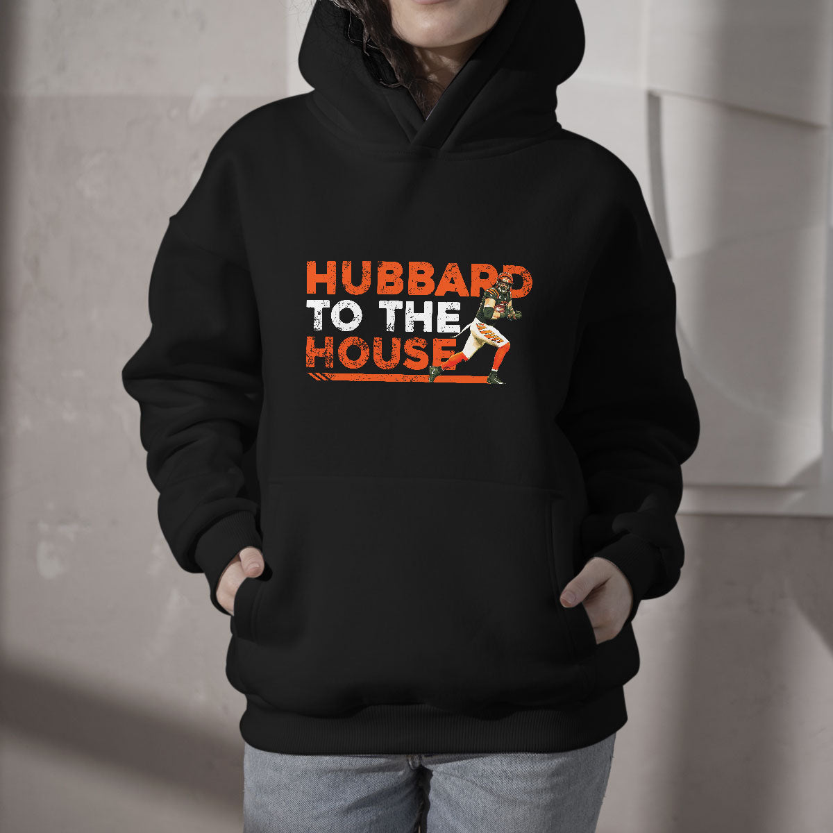 Hubbard To The House Hubbard Fan Hoodie - Wonder Print Shop