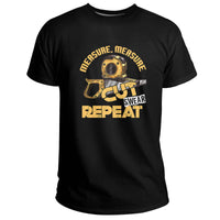 Measure Cut Swear Repeat Handyman Woodworker Gift, Mechanic T Shirt - Wonder Print Shop