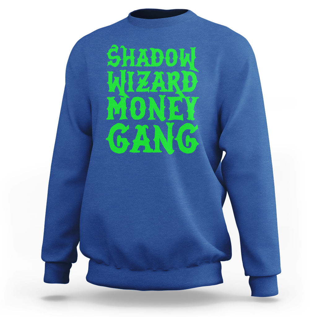 Funny Shadow Wizard Money Gang Sweatshirt - Wonder Print Shop