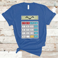 Number Day Math Day Calculator Costume I Am A Calculator Let's Have Fun With The Numbers T-Shirt - Wonder Print Shop