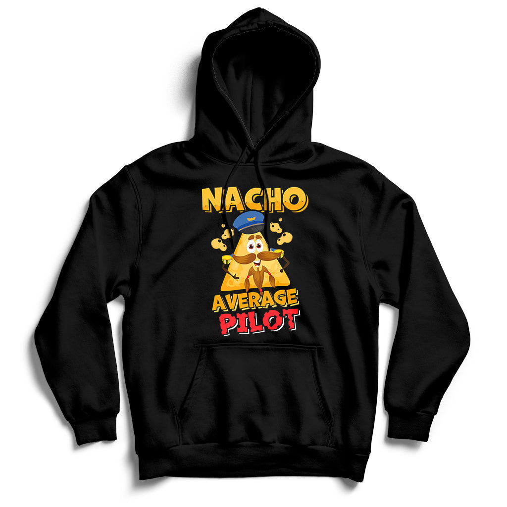 Nacho Everage Pilot Aviator Flight Captain Cinco De Mayo Hoodie - Wonder Print Shop