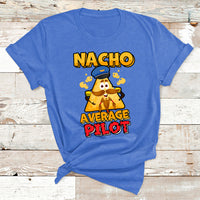 Nacho Everage Pilot Aviator Flight Captain Cinco De Mayo T Shirt - Wonder Print Shop