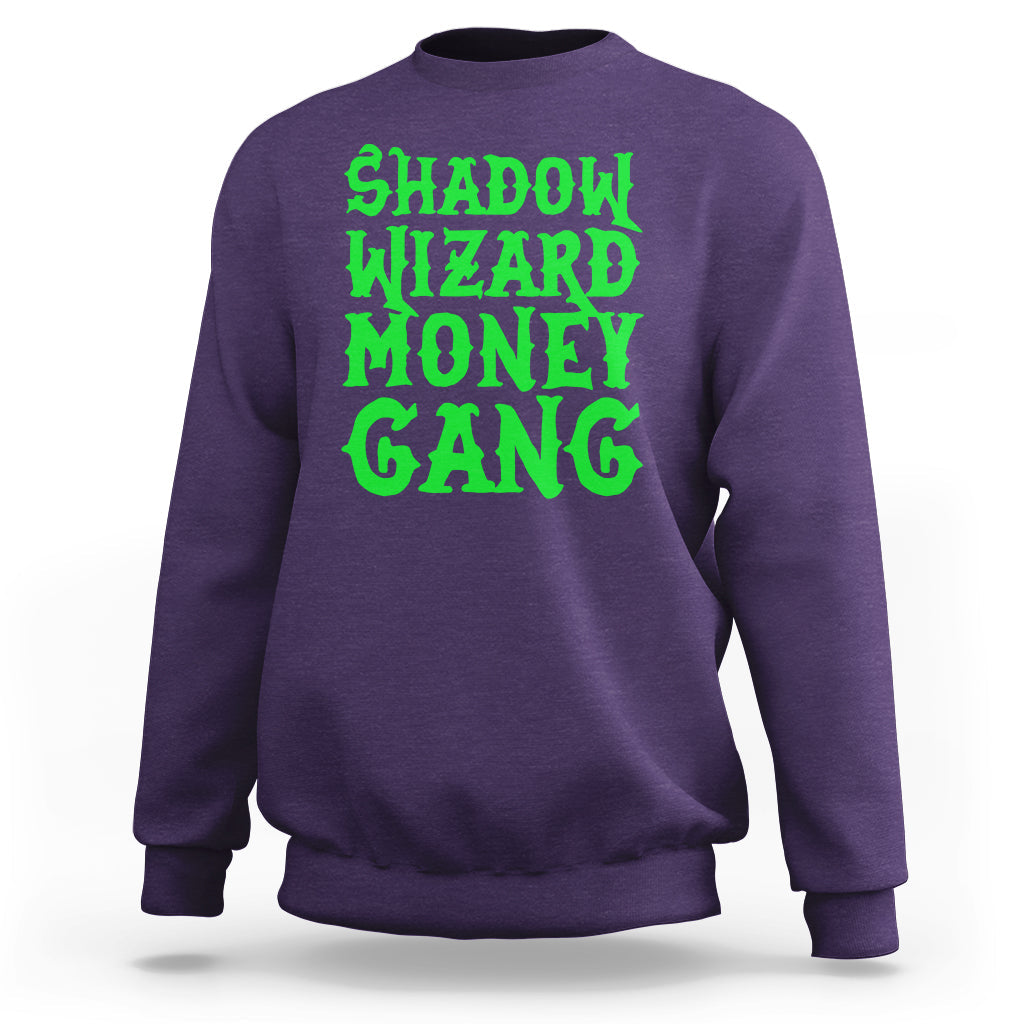 Funny Shadow Wizard Money Gang Sweatshirt - Wonder Print Shop