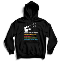 Funny Choir Director Soprano Alto Tenor Bass Hoodie - Wonder Print Shop