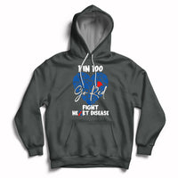 1 in 100 Go Red Fight Heart Disease CHD Awareness Support Hoodie - Wonder Print Shop