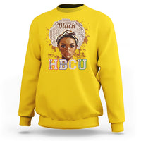 HBCU Abbreviation Graduate Historical Black College Black Girl Magic Black Queen Sweatshirt - Wonder Print Shop