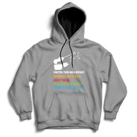 Funny Choir Director Soprano Alto Tenor Bass Hoodie - Wonder Print Shop