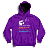 Funny Choir Director Soprano Alto Tenor Bass Hoodie - Wonder Print Shop