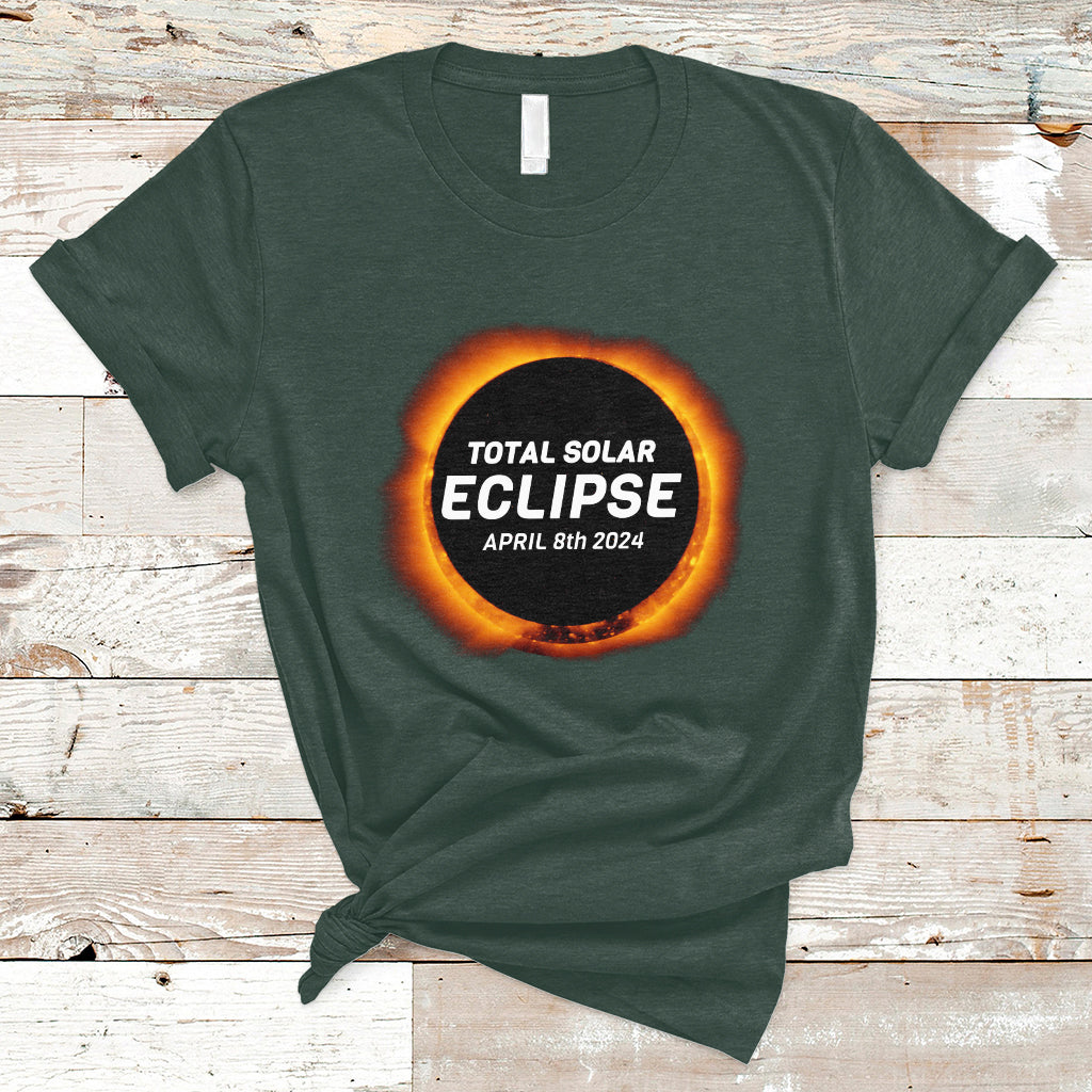 Total Solar Eclipse April 8th 2024 Totality T Shirt - Wonder Print Shop