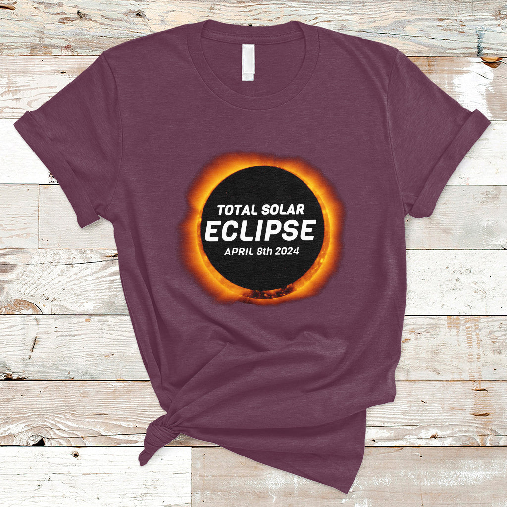 Total Solar Eclipse April 8th 2024 Totality T Shirt - Wonder Print Shop