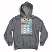 Number Day Math Day Calculator Costume I Am A Calculator Let's Have Fun With The Numbers Hoodie - Wonder Print Shop