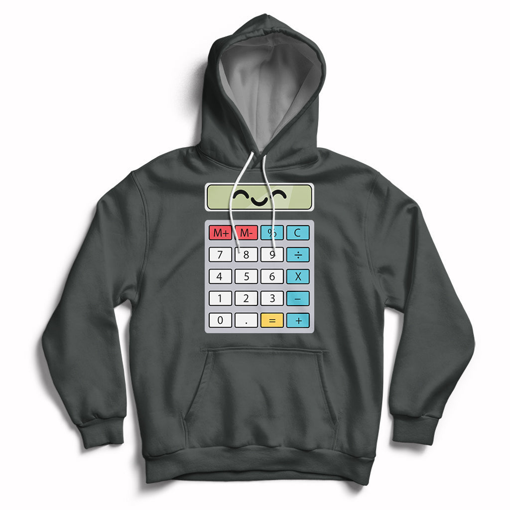 Number Day Math Day Calculator Costume I Am A Calculator Let's Have Fun With The Numbers Hoodie - Wonder Print Shop