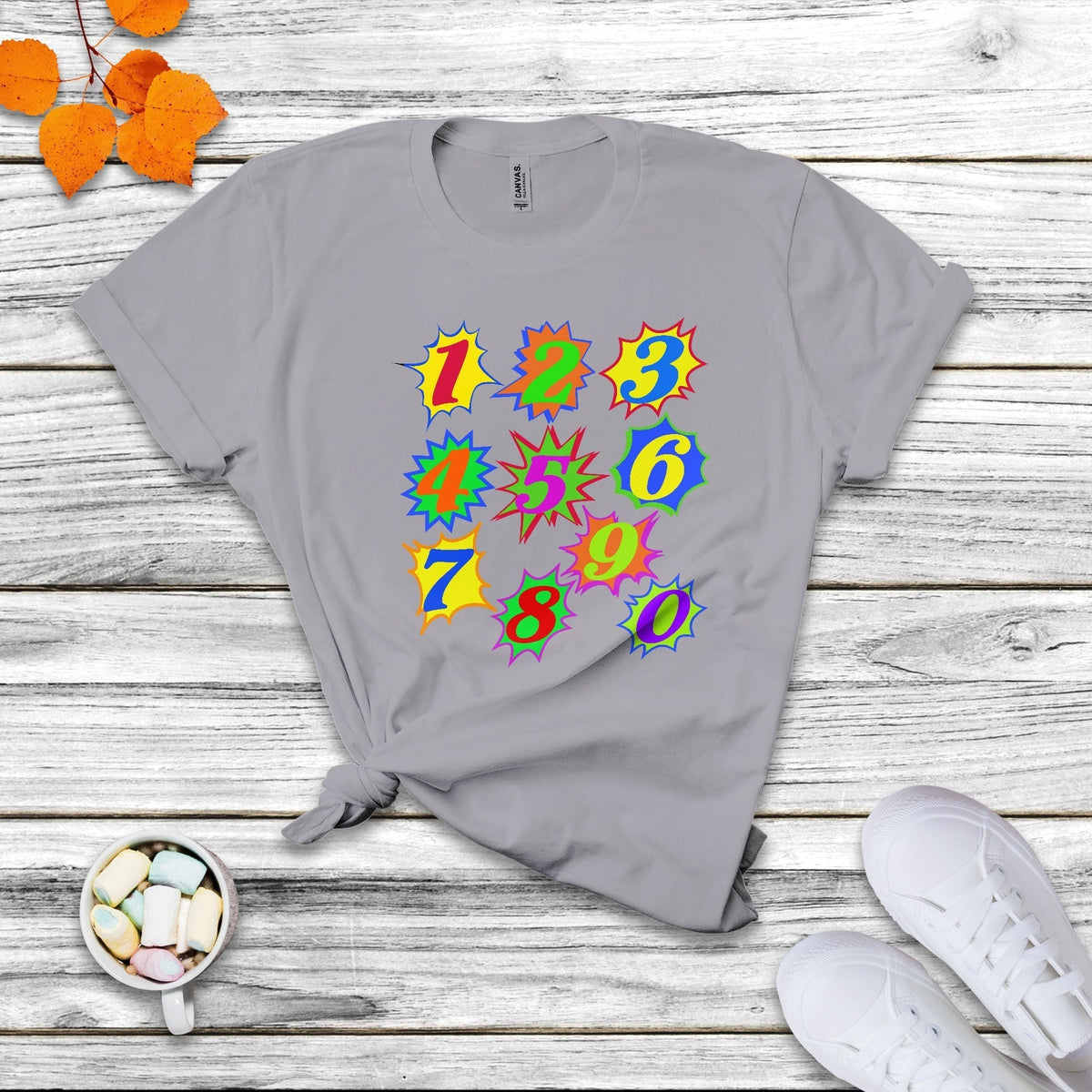 Number Day Math Day Numbers Costume Let's Have Fun With The Numbers T Shirt - Wonder Print Shop