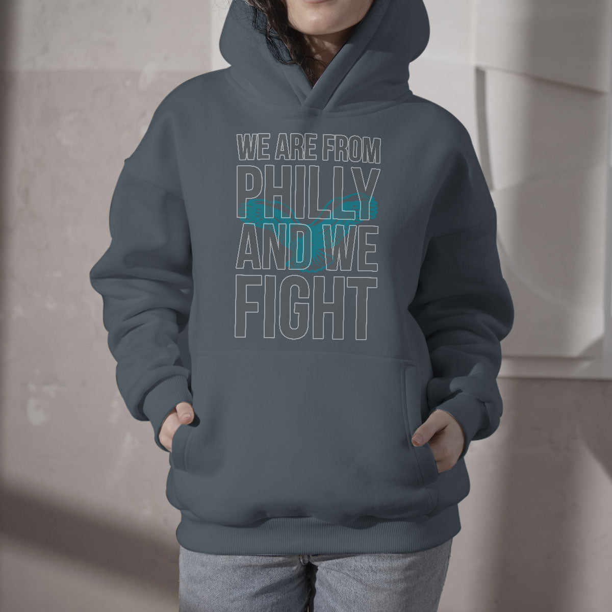 We Are From Philly And We Fight It's A Philly Thing Citizens Hoodie - Wonder Print Shop
