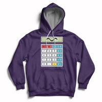 Number Day Math Day Calculator Costume I Am A Calculator Let's Have Fun With The Numbers Hoodie - Wonder Print Shop