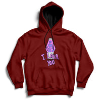 Funny I Lava You Couples Valentines Day Lava Lamp Hoodie - Wonder Print Shop