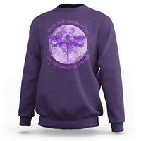 May You Touch Dragonflies And Stars Dance With Fairies Moon Sweatshirt - Wonder Print Shop