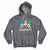 I Love Someone Rare Zebra Ribbon Zebra Disease Awareness Hoodie - Wonder Print Shop