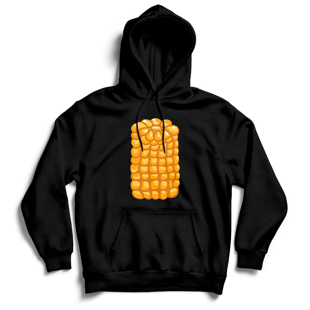 Corn Halloween Costume Funny Foodie Farmer Men Women Kids Hoodie - Wonder Print Shop