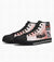 One Loved Mama Flower Skull High Top Canvas Shoes High Top Shoes