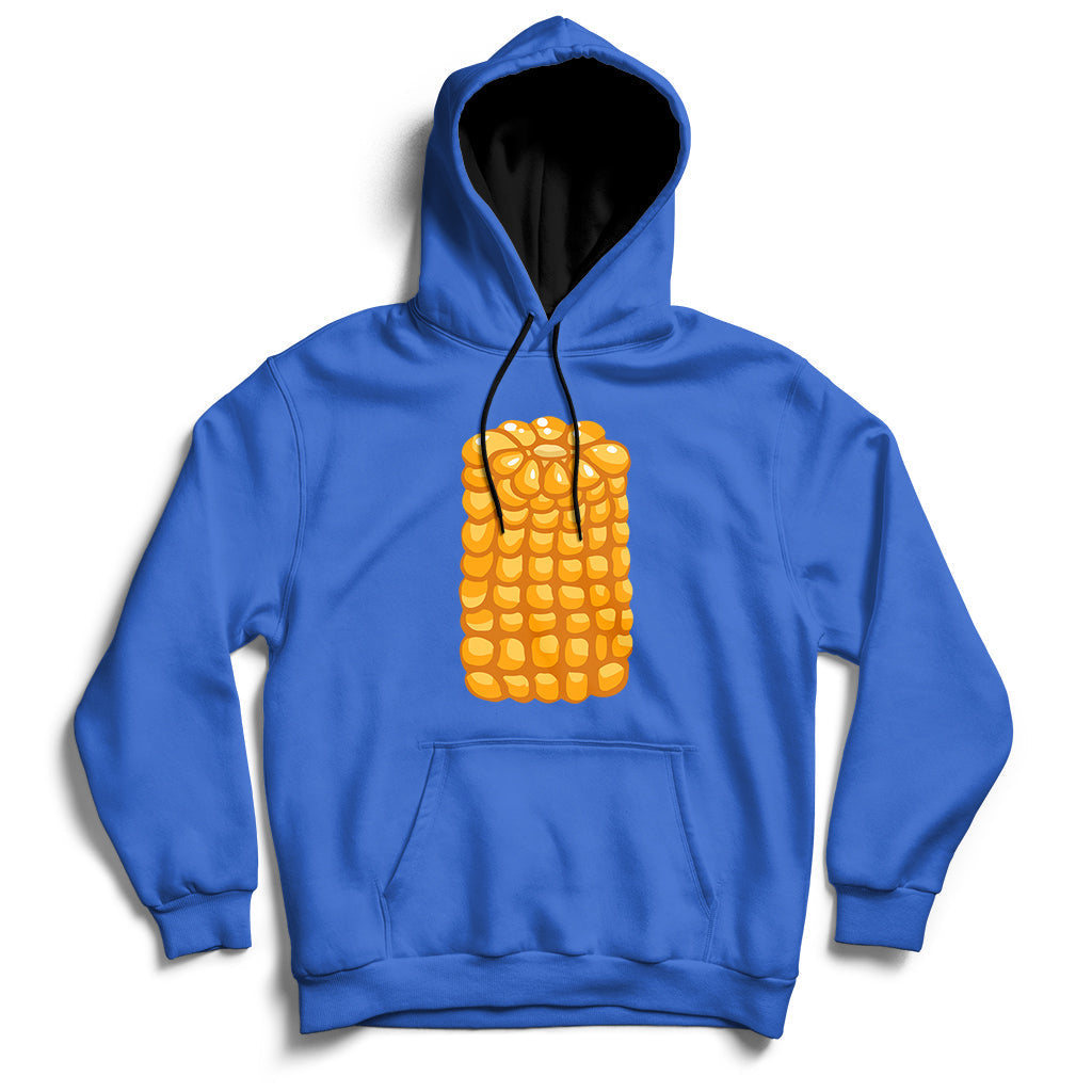 Corn Halloween Costume Funny Foodie Farmer Men Women Kids Hoodie - Wonder Print Shop