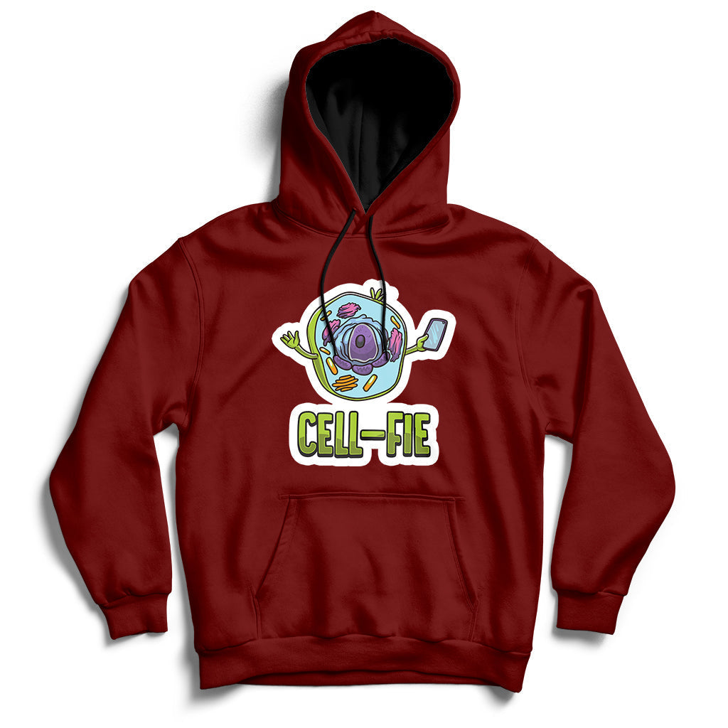 Cell Fie Funny Science Biology Teacher Hoodie - Wonder Print Shop