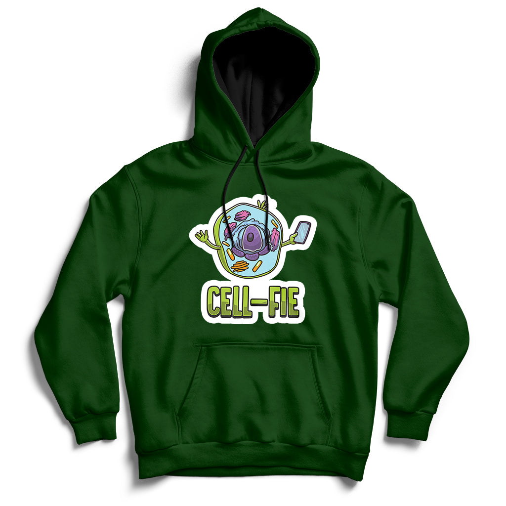 Cell Fie Funny Science Biology Teacher Hoodie - Wonder Print Shop