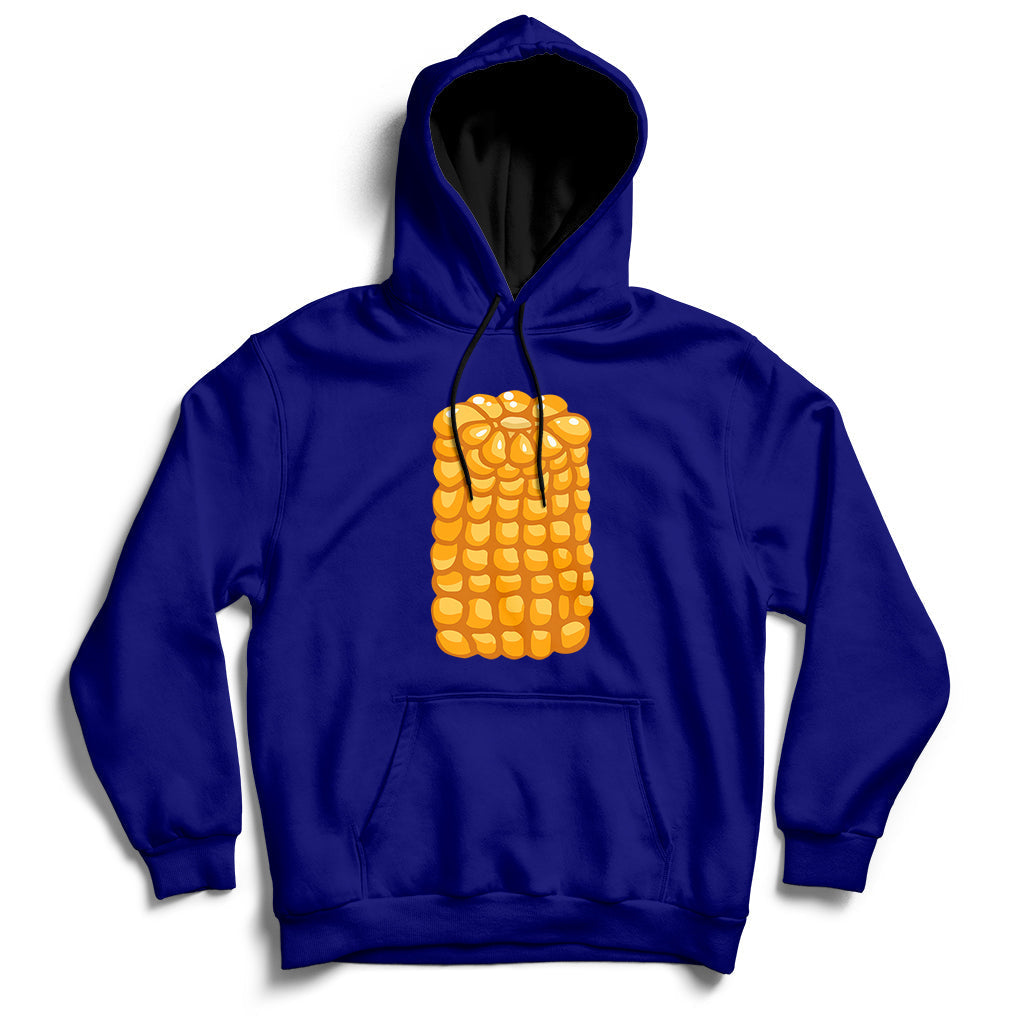 Corn Halloween Costume Funny Foodie Farmer Men Women Kids Hoodie - Wonder Print Shop