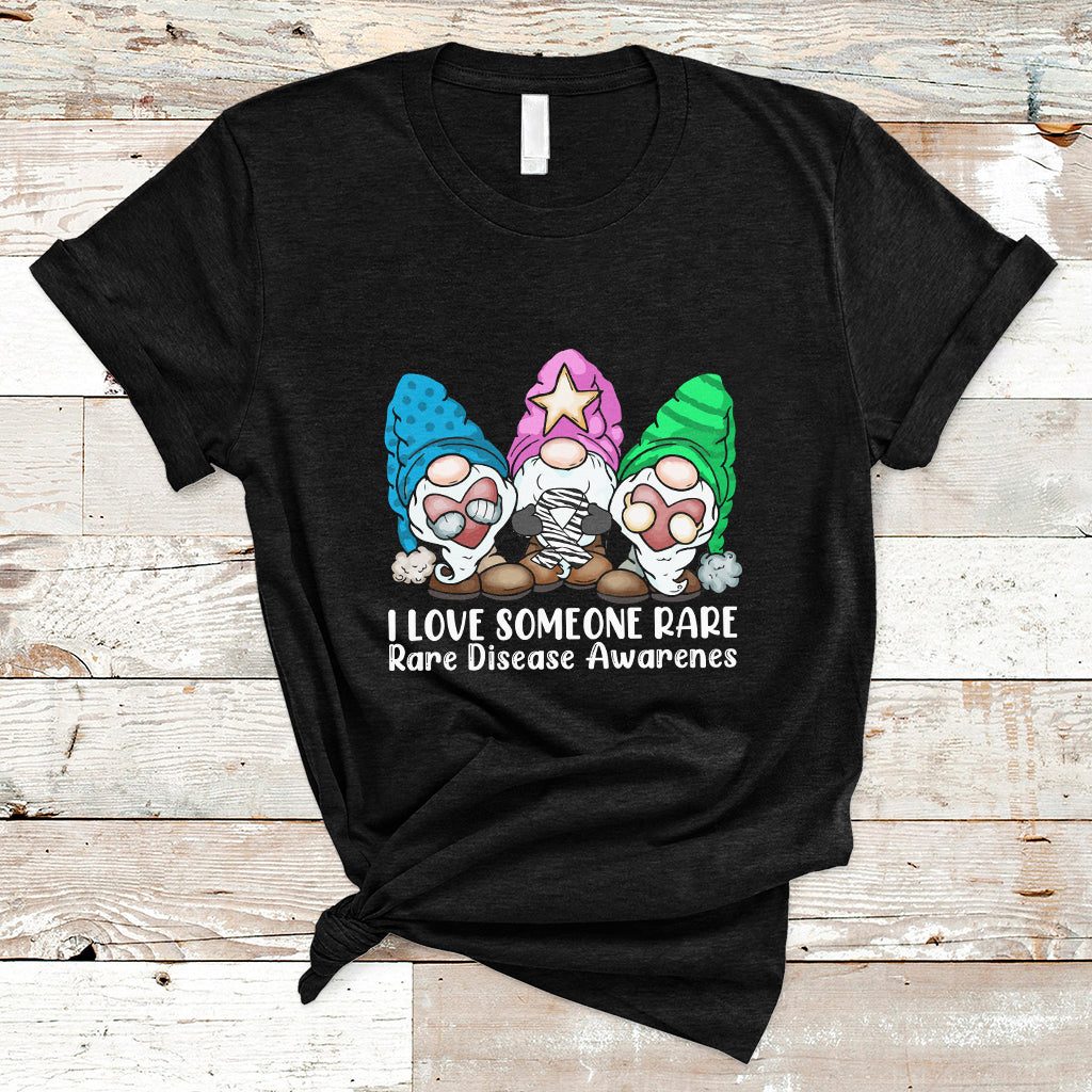 I Love Someone Rare Zebra Ribbon Zebra Disease Awareness T Shirt - Wonder Print Shop