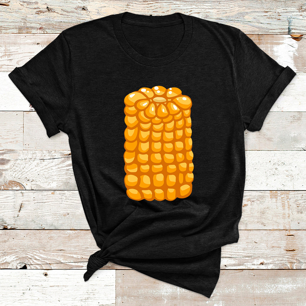 Corn Halloween Costume Funny Foodie Farmer Men Women Kids T Shirt - Wonder Print Shop