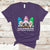 I Love Someone Rare Zebra Ribbon Zebra Disease Awareness T Shirt - Wonder Print Shop