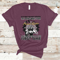 Doing What Your Leader Told You To Do First Time Scouting Camping Compass T-Shirt - Wonder Print Shop