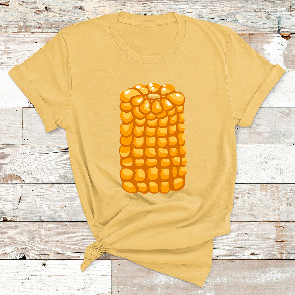Corn Halloween Costume Funny Foodie Farmer Men Women Kids T Shirt - Wonder Print Shop
