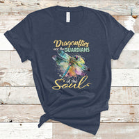 Dragonflies Are The Guardians Of The Soul Embrace Change T Shirt - Wonder Print Shop