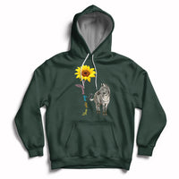 Zebra You Are My Sunshine Rare Disease Warrior Rare Disease Awareness Hoodie - Wonder Print Shop