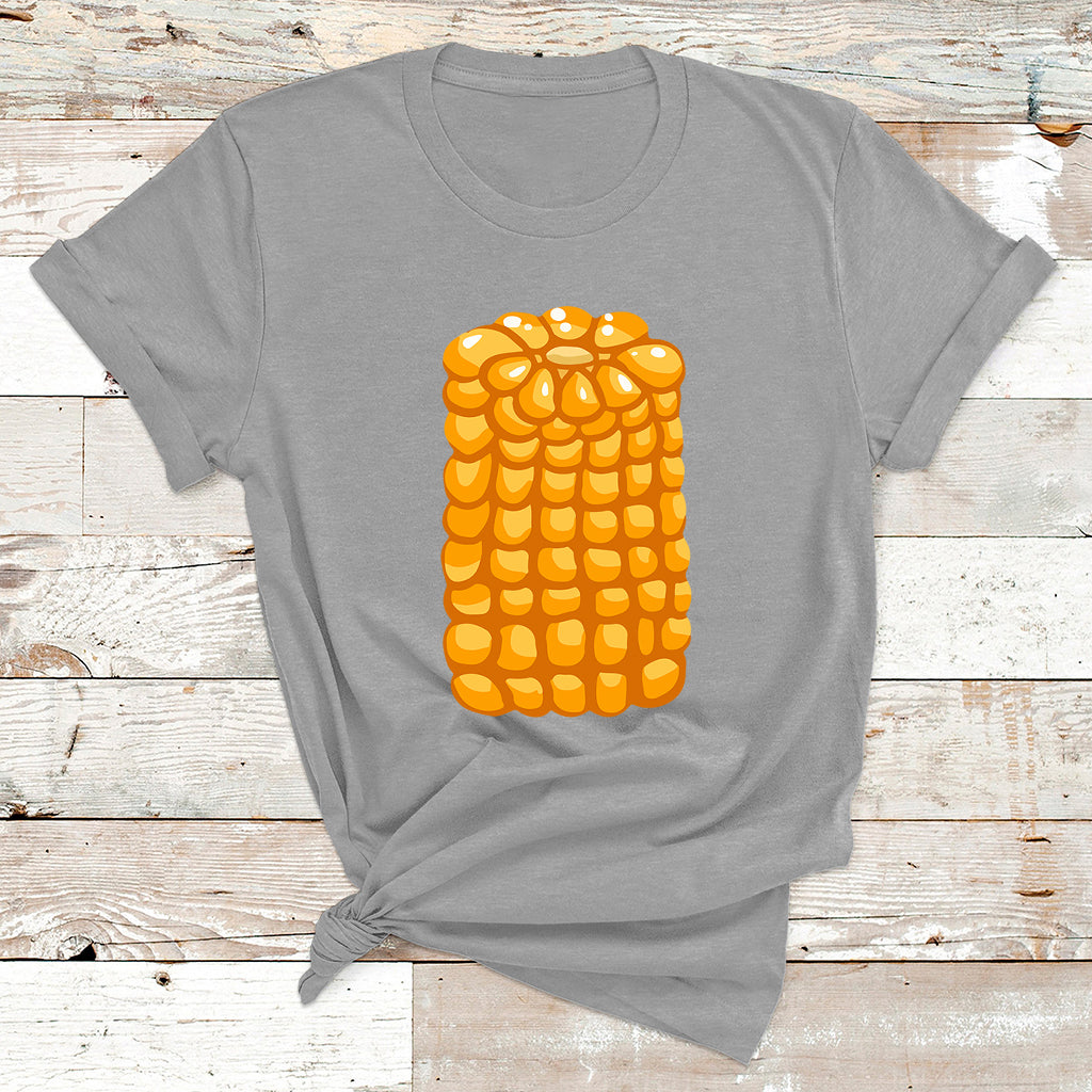 Corn Halloween Costume Funny Foodie Farmer Men Women Kids T Shirt - Wonder Print Shop