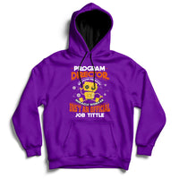 Program Director Because Freakin Miracle Worker Ins't An Official Job Tittle Hoodie - Wonder Print Shop