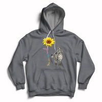 Zebra You Are My Sunshine Rare Disease Warrior Rare Disease Awareness Hoodie - Wonder Print Shop