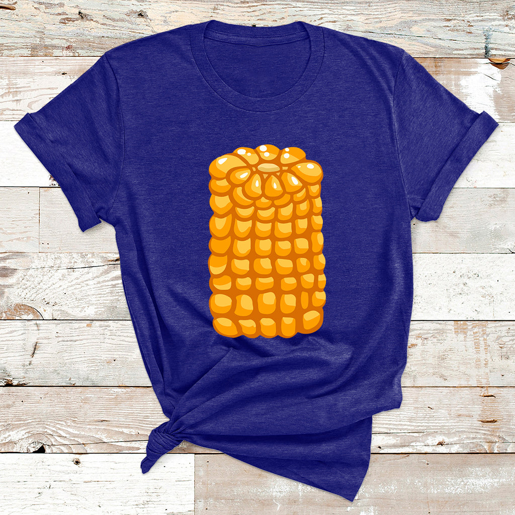 Corn Halloween Costume Funny Foodie Farmer Men Women Kids T Shirt - Wonder Print Shop