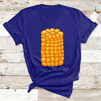 Corn Halloween Costume Funny Foodie Farmer Men Women Kids T Shirt - Wonder Print Shop