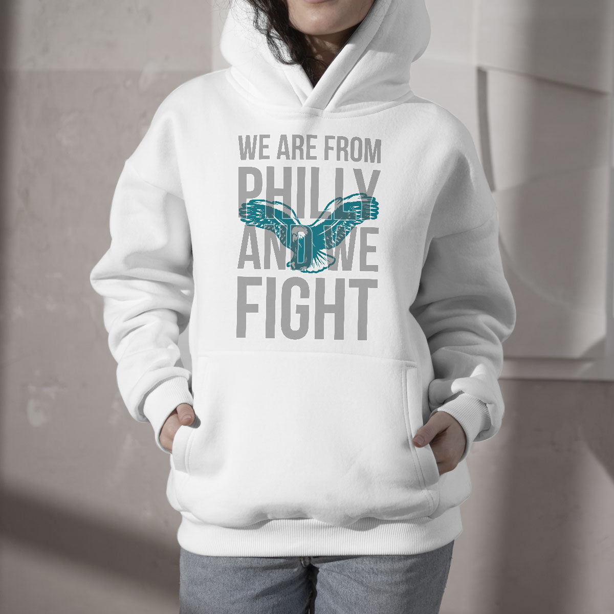 We Are From Philly And We Fight It's A Philly Thing Citizens Hoodie - Wonder Print Shop