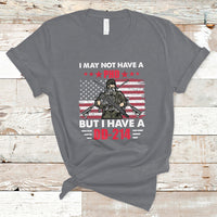 I May Not Have A PhD But Have A DD-214 For Veterans US Eagle T-Shirt - Wonder Print Shop
