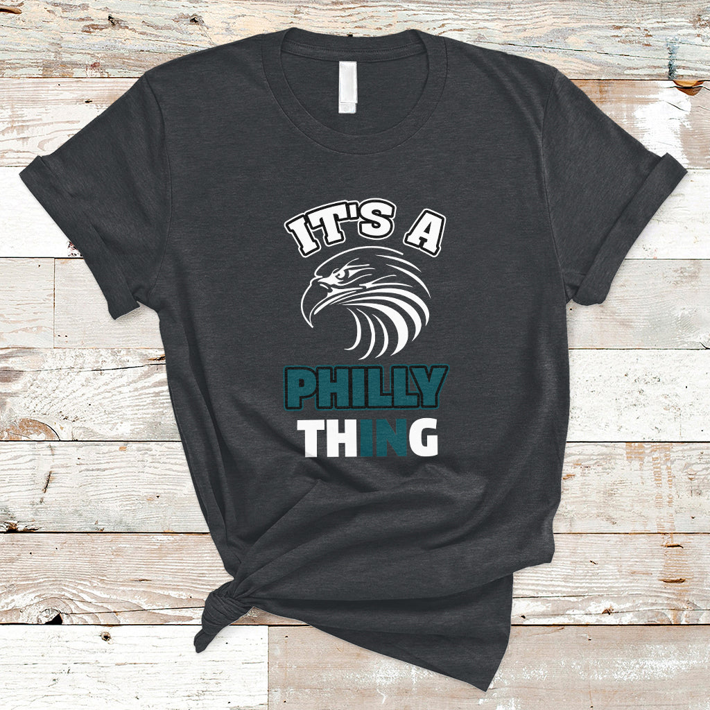 We Are From Philly And We Fight No One Like Us We Don't Care T-Shirt - Wonder Print Shop